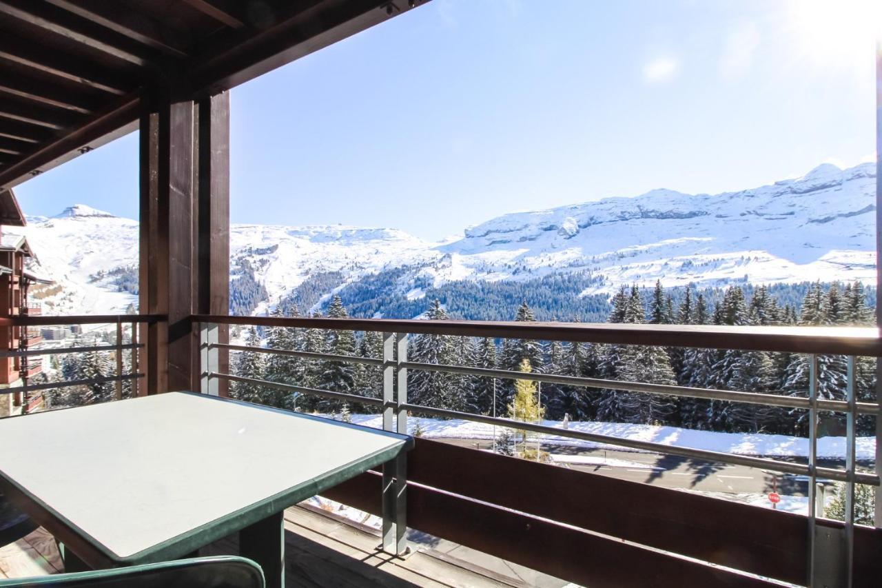 South-Facing Newly Renovated 2-Bed Apartment Les Terrasses D'Eos Flaine Exteriér fotografie